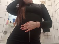 I am an open person, I like talking with people and making contact. I feel feminine enough here to enjoy it.